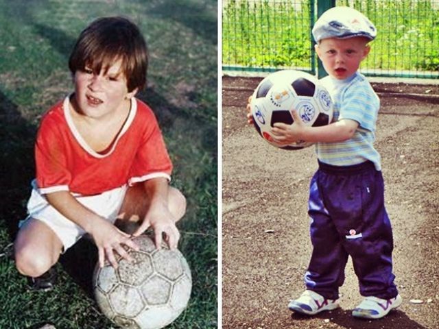 Which of these boys will become a star of world football?