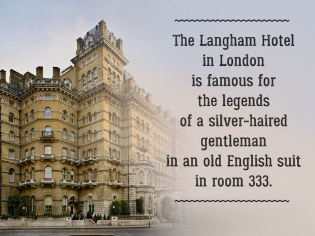 People claim that there are ghosts in one of these buildings. Which one is it?