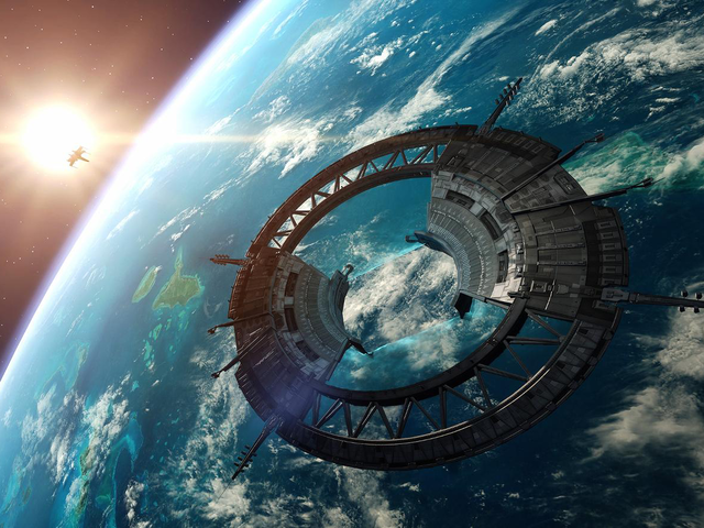 In Star Wars Rogue One, the planet Scarif is protected by a shield gate. What in IT is this shield gate most similar to?