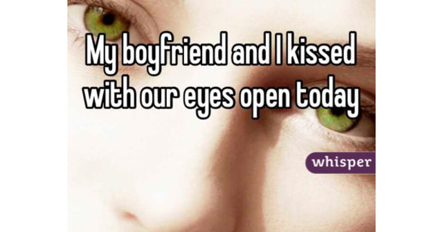 Would you ever want to be kissed like this?
