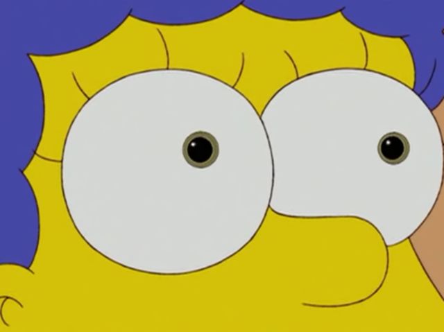 What is homer simpsons eye color