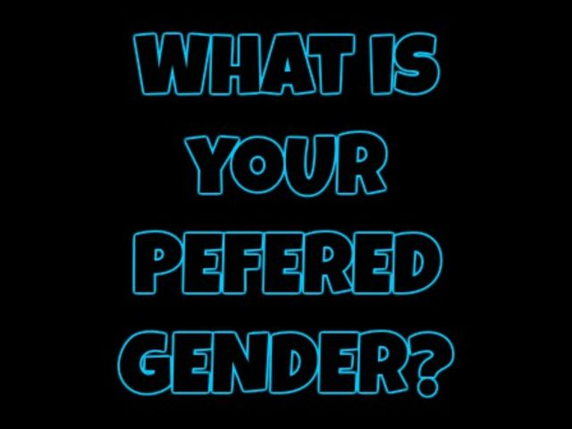What is your preferred gender?
