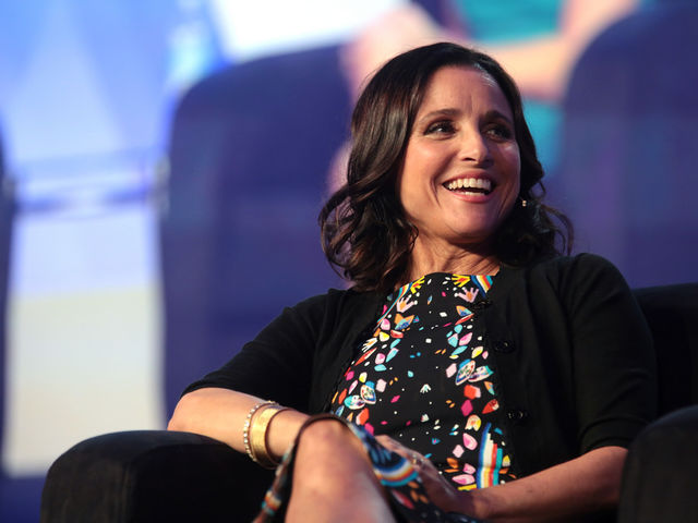 The "Veep" star revealed on Thursday that she is battling breast cancer.