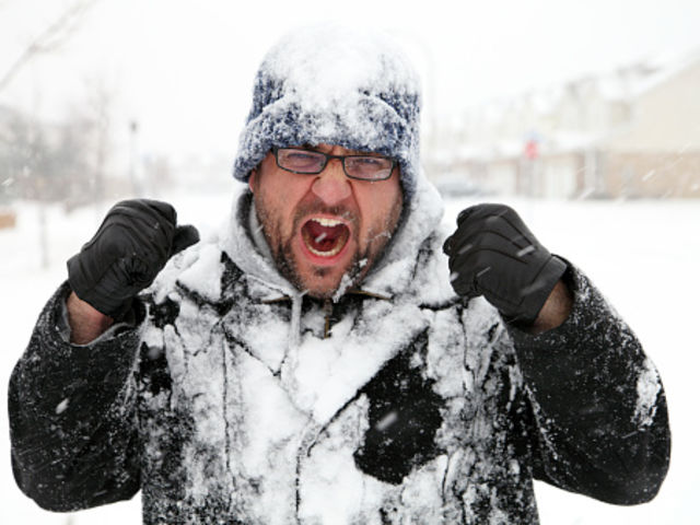 What's your least favorite thing about winter weather?