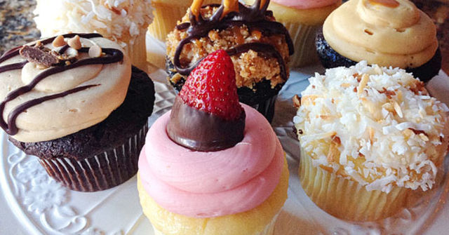 How do you eat a cupcake?