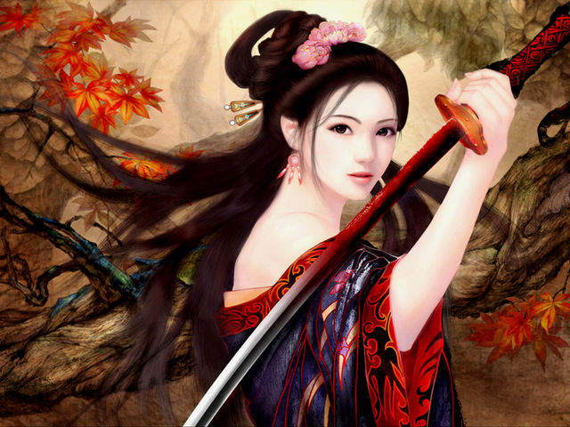 Choose an Asian warrior.
