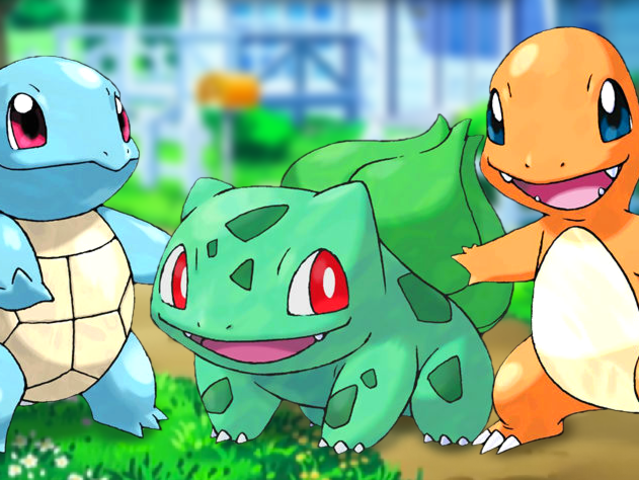 Pick your favorite Gen 1 starter!