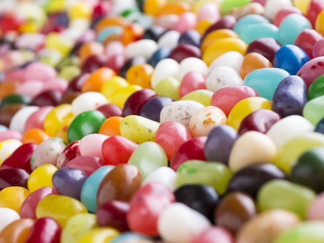 Choose a flavour of jelly bean:
