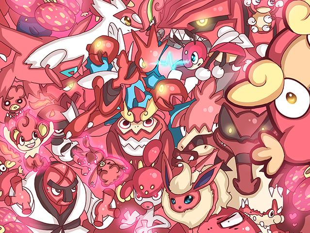 Pick a red Pokemon!
