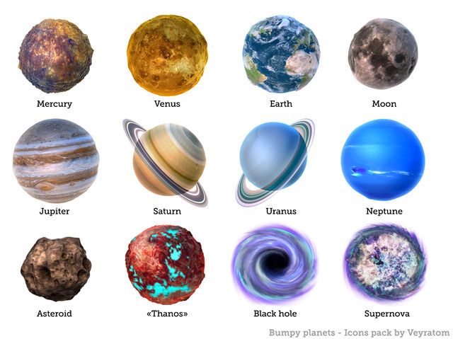 Which is your favorite planet? (Yes, a few of these are not planets lol)