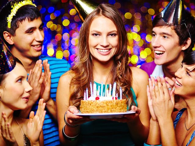 It's your best friend's birthday party! Where are you?