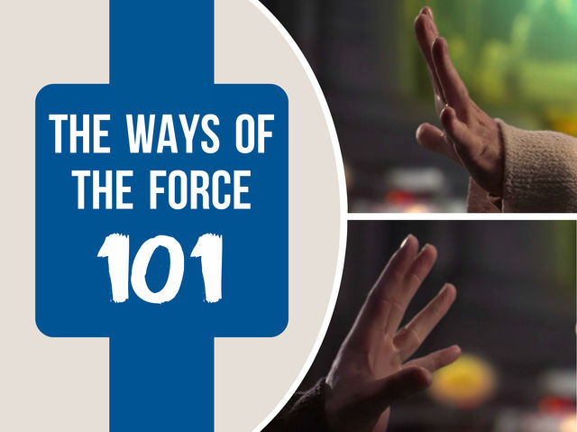 Welcome to The Ways Of The Force 101... you'll be tested on your Jedi skills to see which teacher is best for you. Choose a seat in the class.