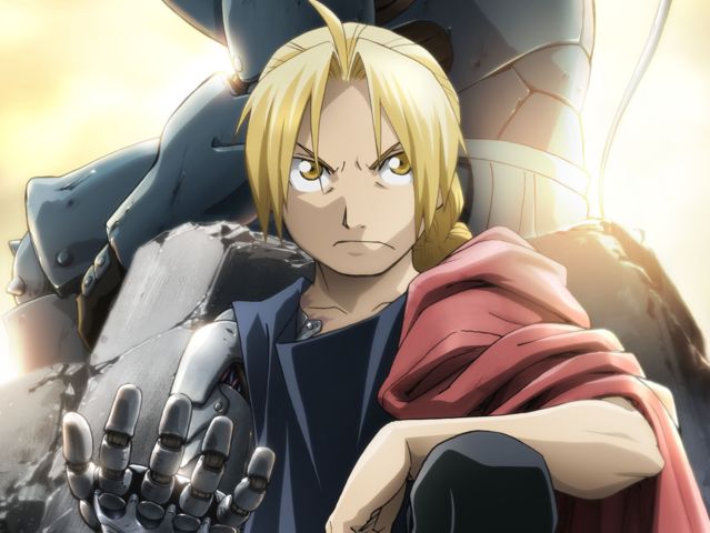 Who is the younger brother of Edward Elric in the anime Fullmetal Alchemist?