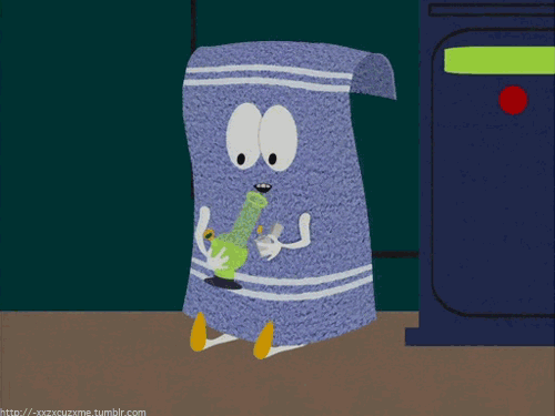 When you get high, you're usually: