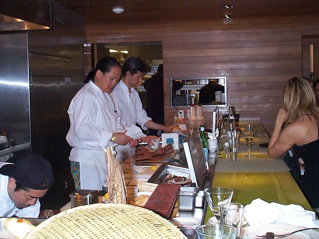 The suit was filed by a group of restaurateurs who say Morimoto owes them money and is using the tax evasion conviction of Rowen Seibel to avoid paying it.