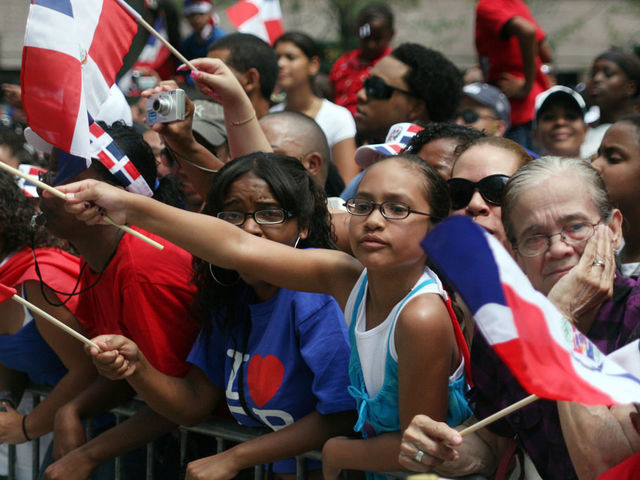 It was the 35th annual Dominican Day Parade.