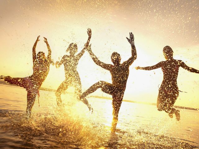 Which describes your personality most around your friends?