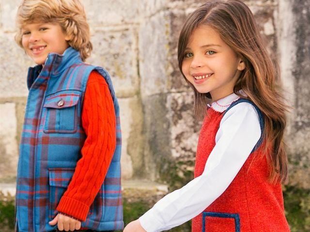 Dress a kid in red!
