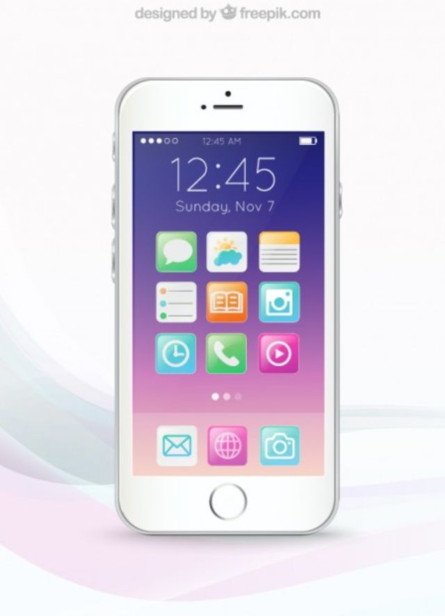 Jemand lässt sein Handy fallen, was tust du?