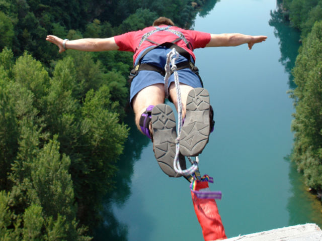Your friend wants to go bungee jumping for their birthday. Do you...