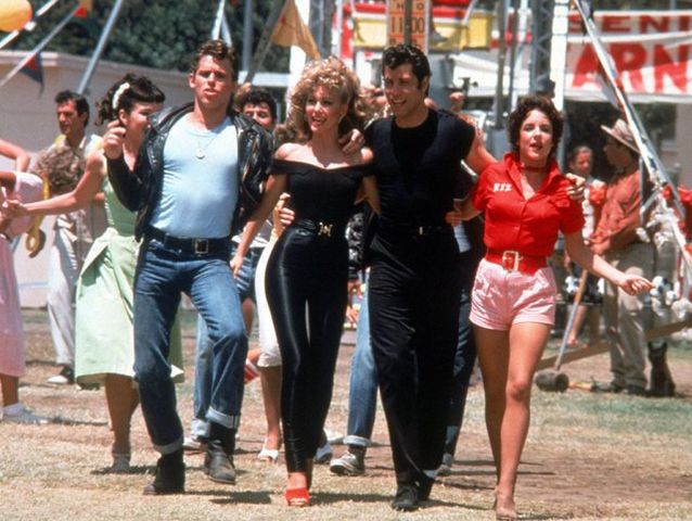 Melyik iskolába járt a Grease két főszereplője?
