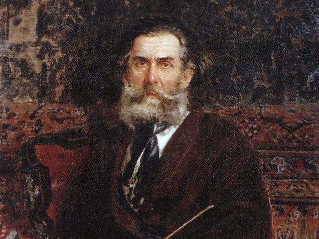 А это, как он сам себя называл, моряк-художник Алексей Боголюбский.