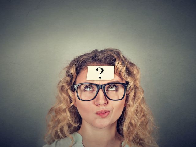 What do you usually rely on when making decisions?