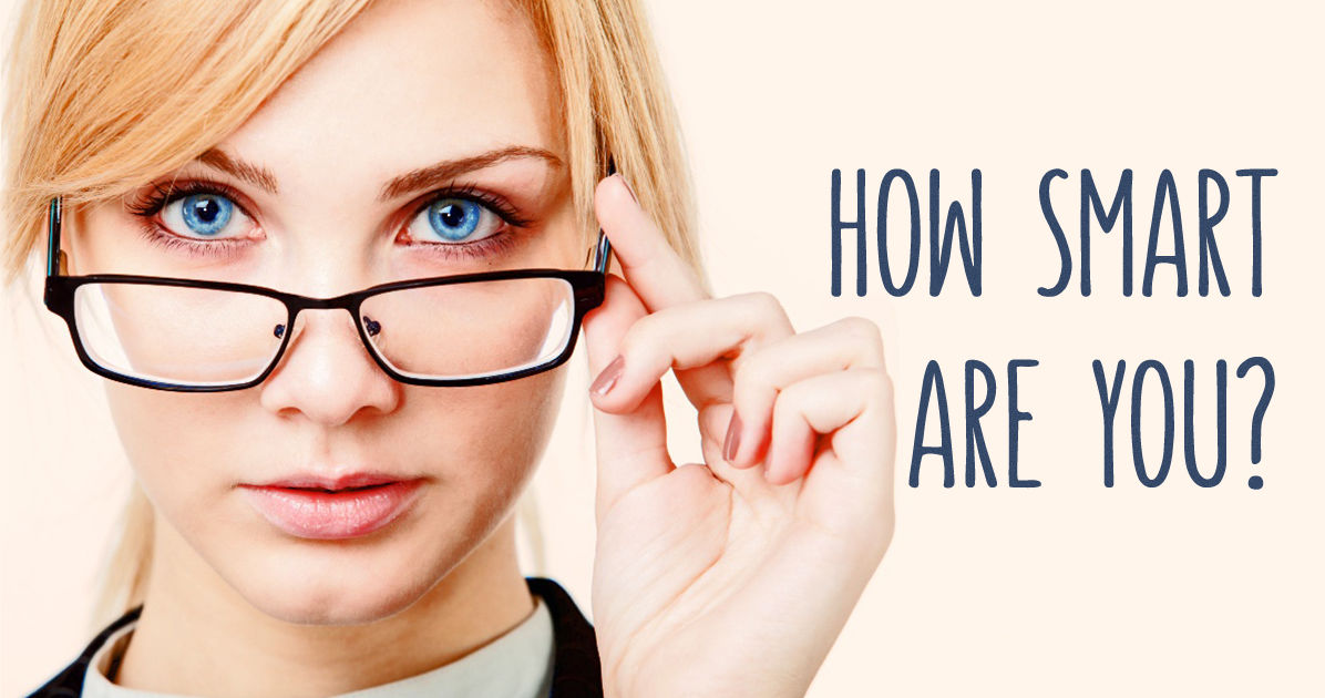 Test Are you as smart as you think? Playbuzz