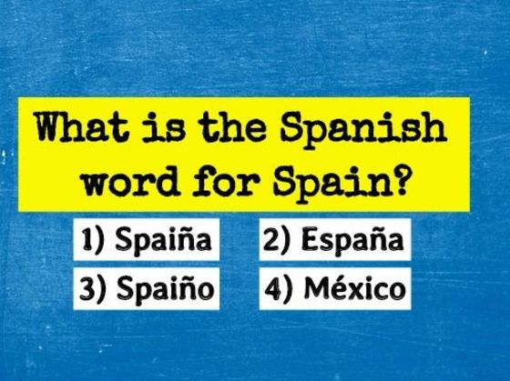 Only 2% Of The Population Can Pass A Basic Spanish Drill. Can you?