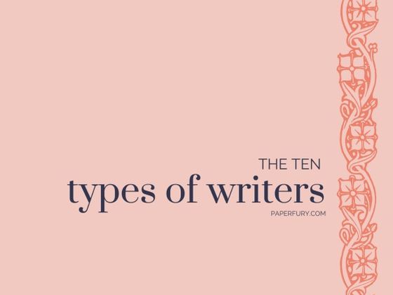What Type Of Writer Are You?