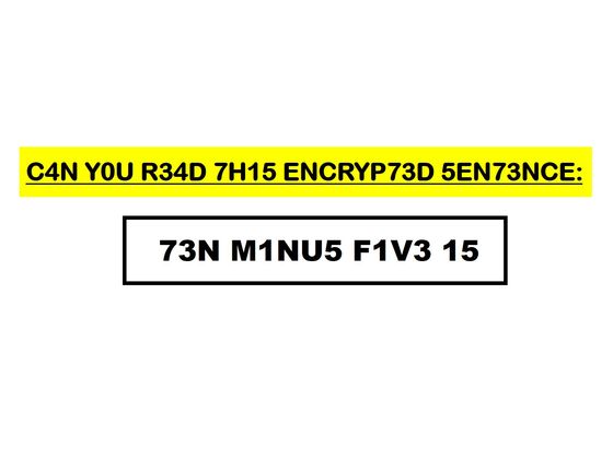 If You Can Read This You May Possess A Unique Mathematical Vision!