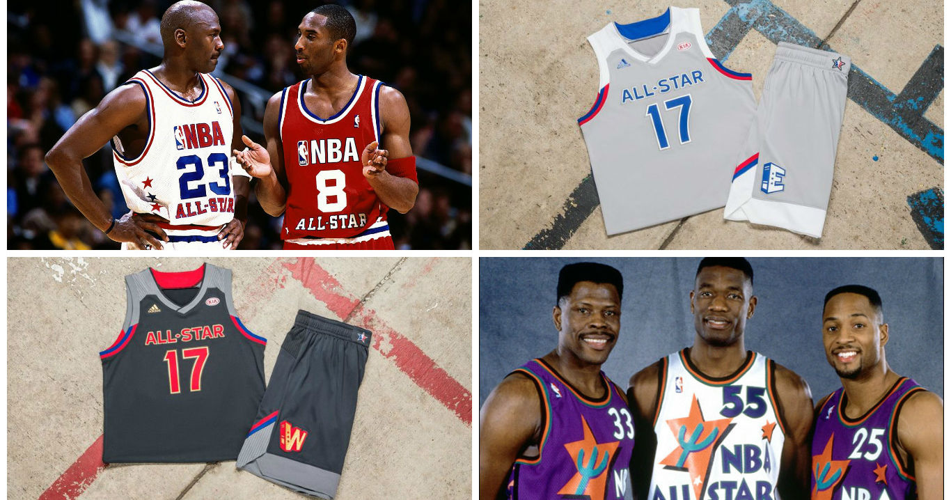 old nba all star jerseys