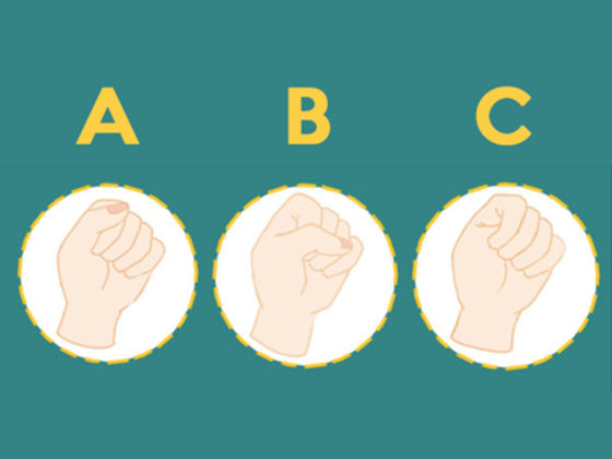 The Way You Hold The Fist Could Reveal Your External and Internal Personality