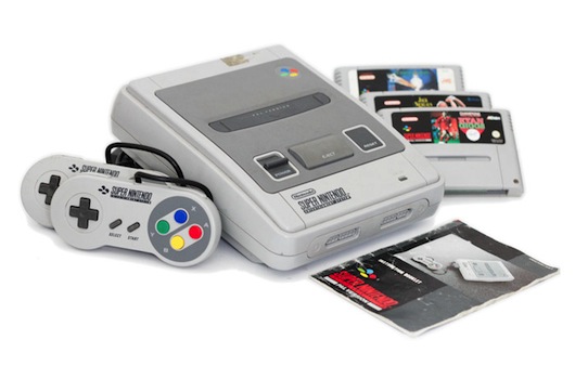 Super Nintendo in versione originale