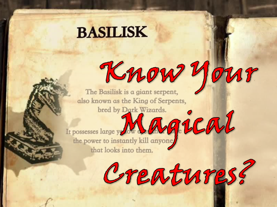 Have You Got What It Takes to Be A Magizoologist?