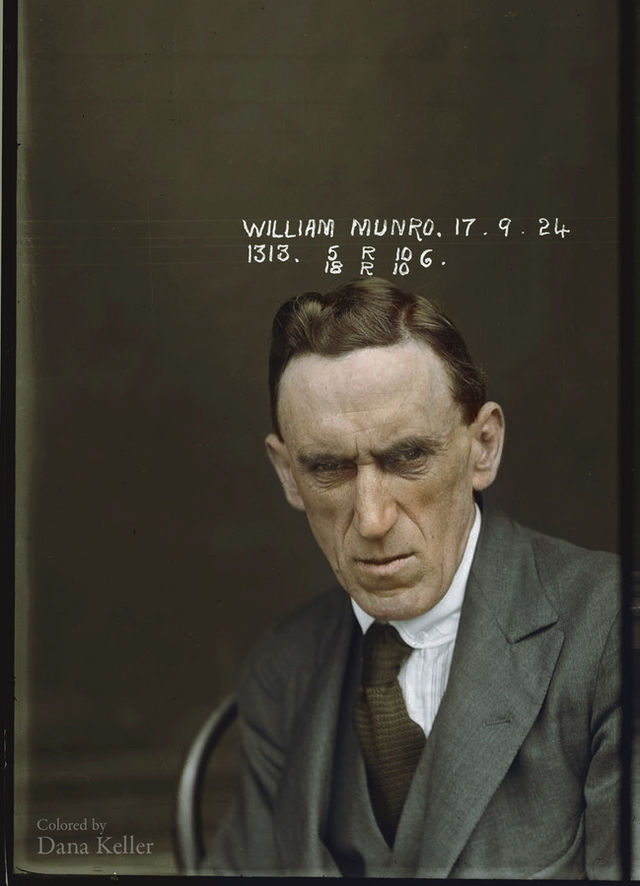 Ένας κατάδικος στο Αστυνομικό τμήμα της Νότιας Ουαλίας το 1920