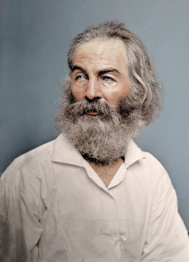 Ο Αμερικανός ποιητής, Walt Whitman, το 1868