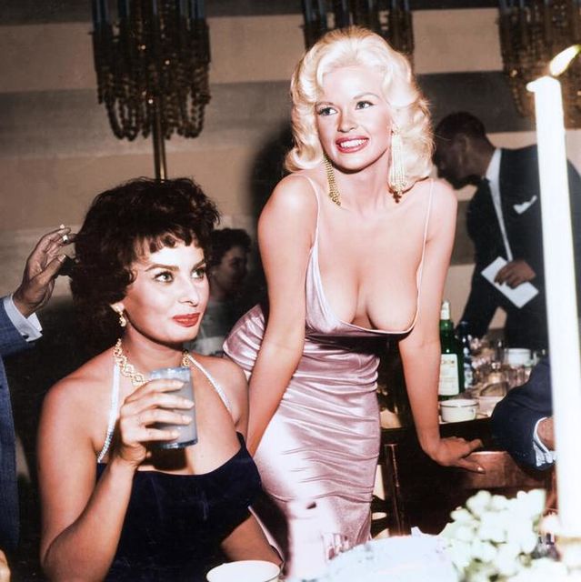 Η Sophia Loren και η Jayne Mansfield 