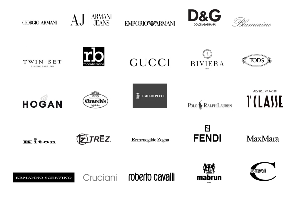 Italian Fashion Brand Logos