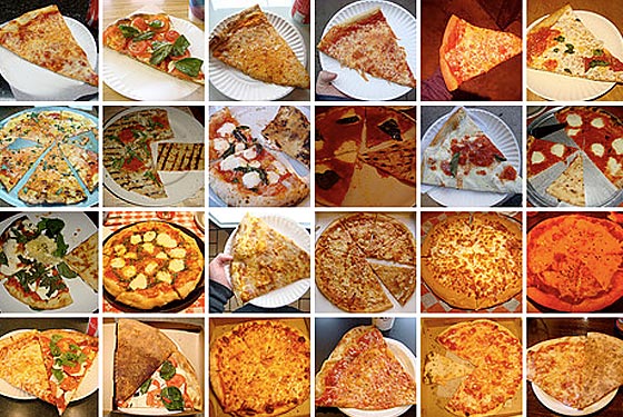 types of pizza