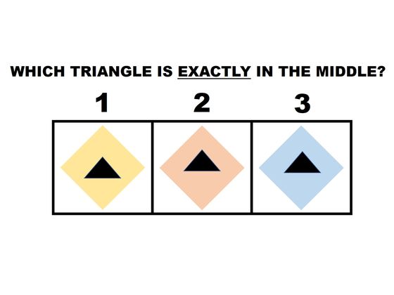 Is Your Vision Good Enough To Spot Which Shape Is Exactly In The Middle?