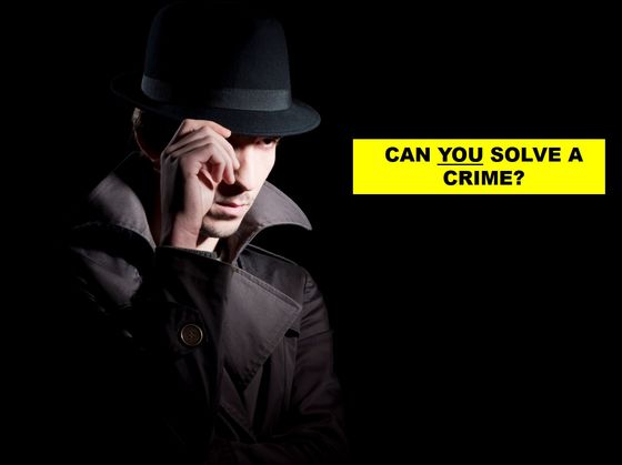 How Quickly Can You Solve Crime?
