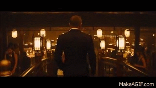 Skyfall poker scene