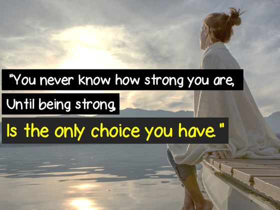 What Is The Single Most Powerful Thing That Helped You Get Through The Hardest Time?