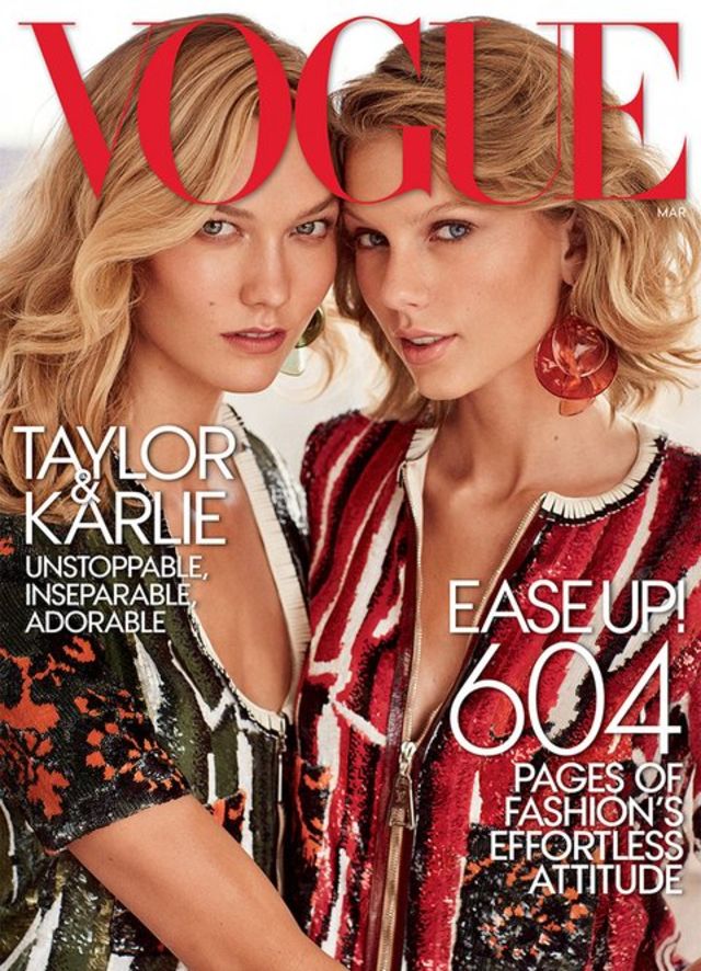 Con Karlie, para VOGUE