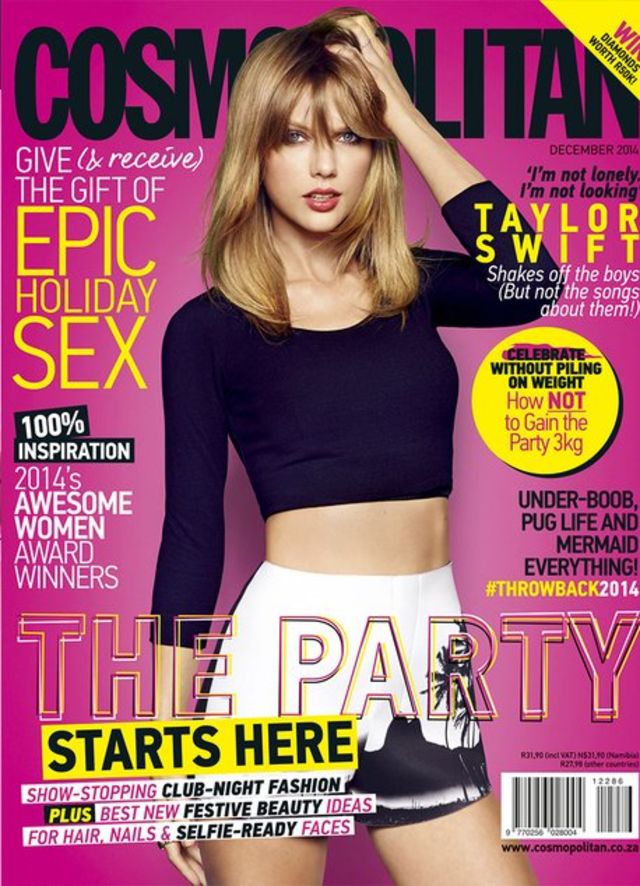 Uno de los incontables covers que hizo para Cosmopolitan