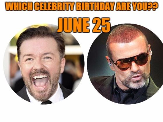 June 25: Which celebrity birthday are you? | Playbuzz