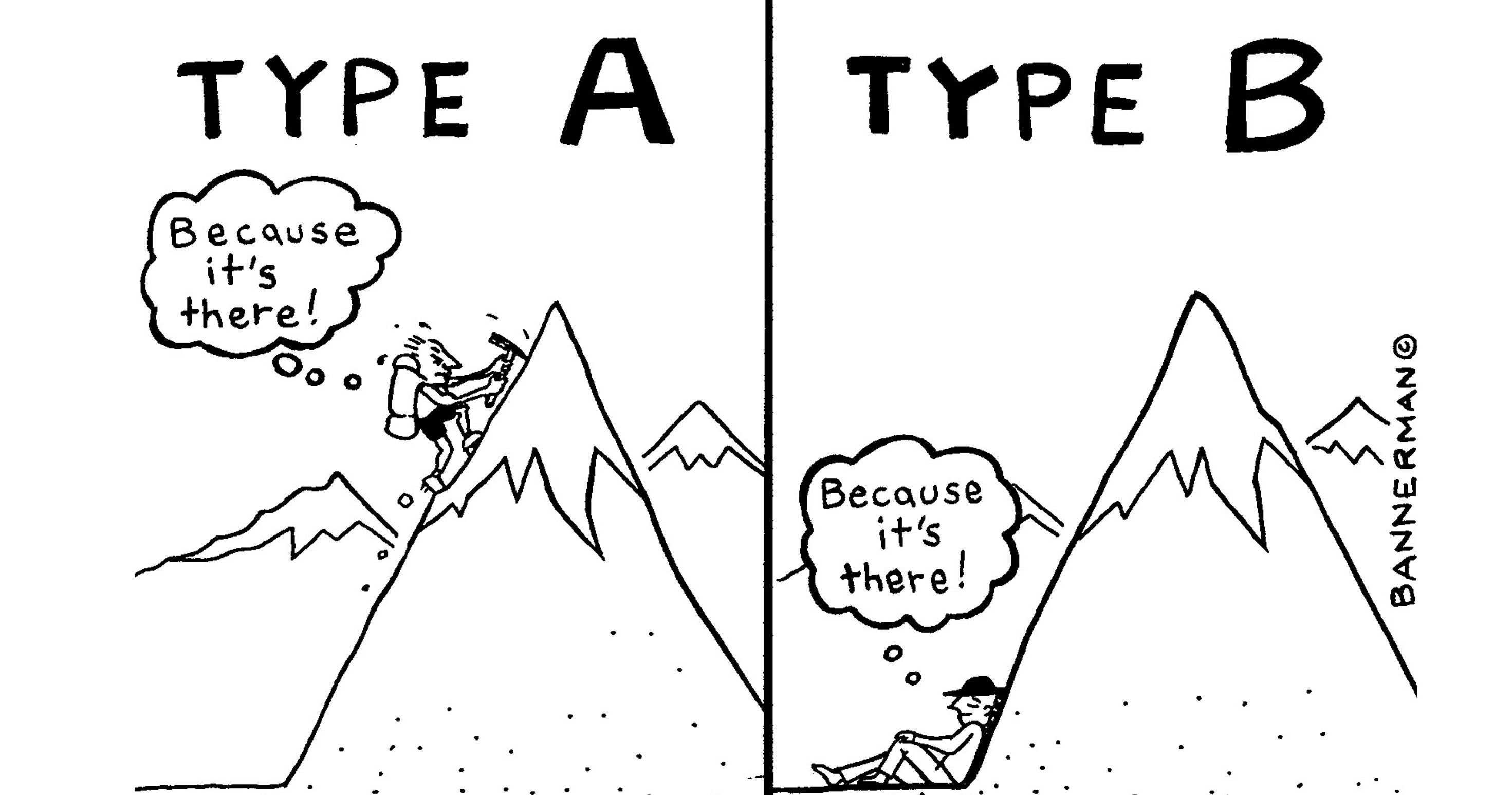 type a vs type b type a vs type b