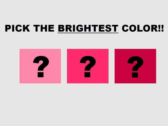 Can We Guess If You Are Right Or Left Brained Based On Colors