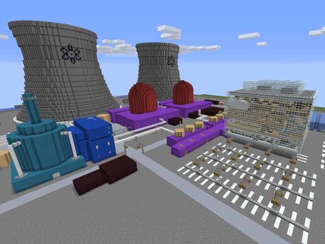 Как сделать нефтеперерабатывающий завод в minecraft